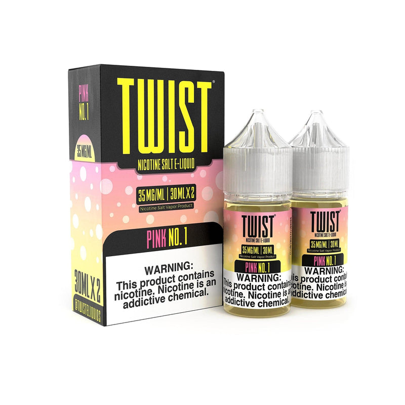 Pink No.1 2x 30ml (60ml) Nic Salt Vape Juice – Twist E-Liquids