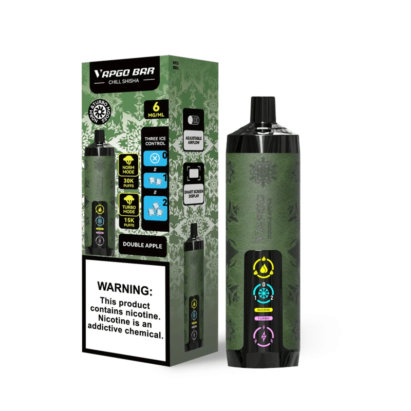 VAPGO Chill Shisha 30K Ice Control Disposable Vape (0.6% 30,000 Puffs) - Image 8
