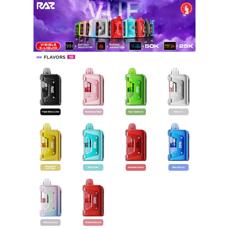 RAZ VUE 50K Disposable Pod (Requires Kit for Use) - Image 2
