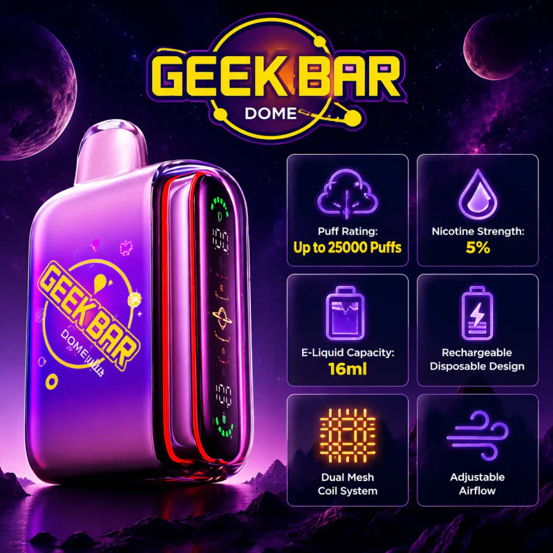 Geek Bar Pulse 2 25K Disposable Vape (5%, 25000 Puffs) - Image 2