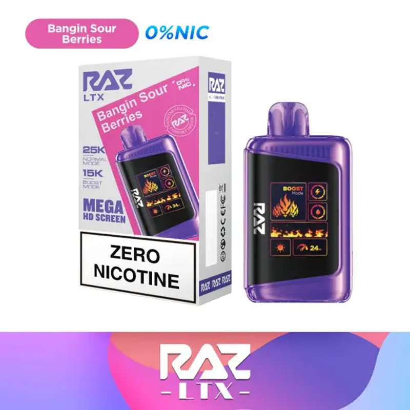 RAZ LTX 25K Disposable Vape (0%, 25000 Puffs) - Image 6