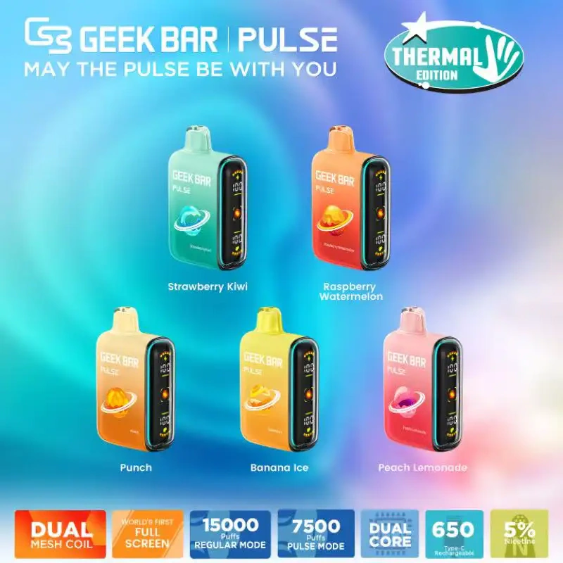 Geek Bar Pulse 15000 Disposable Vape (5%, 15000 Puffs) - Image 2