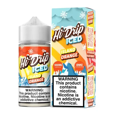 Hi-Drip Iced Island Orange 100ml Vape Juice