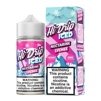 Hi-Drip Iced Nectarine Lychee 100ml Vape Juice