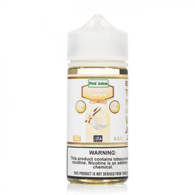 Pod Juice Golden Custard E-juice 100ml - product image 3