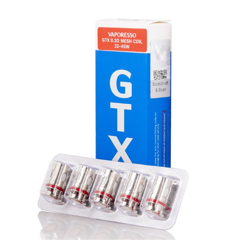 Vaporesso GTX Replacement Coils For Target PM80, Target PM80 SE, Target PM30, GTX One (5pcs/pack) - product image 3