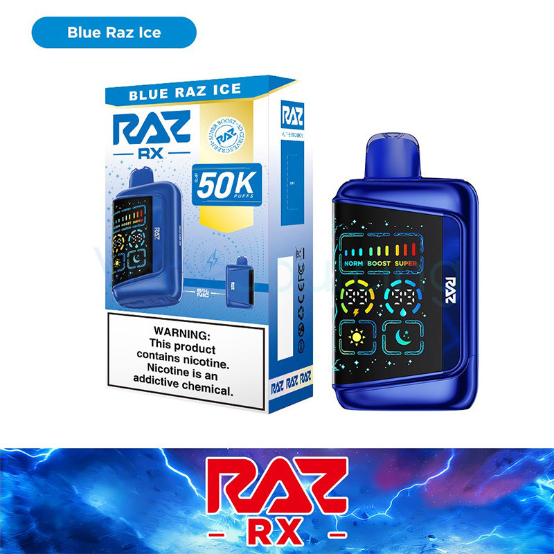 RAZ RX50K Dew Edition Disposable Vape 19ml 5% (50000 Puffs) - product image 7