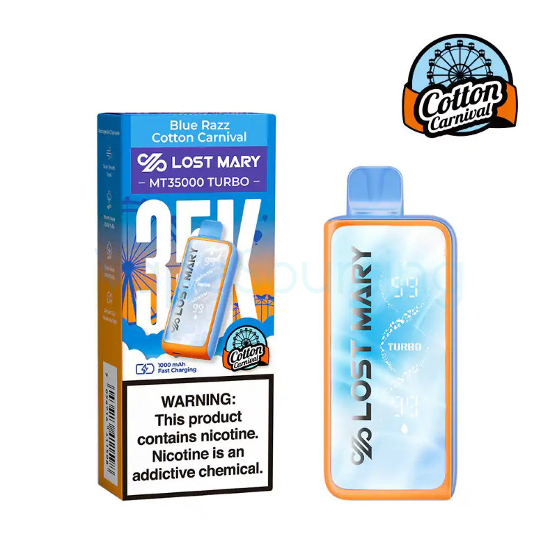 Lost Mary MT35000 Turbo Cotton Carnival Edition Disposable Vape 5% (35000 Puffs) - product image 4