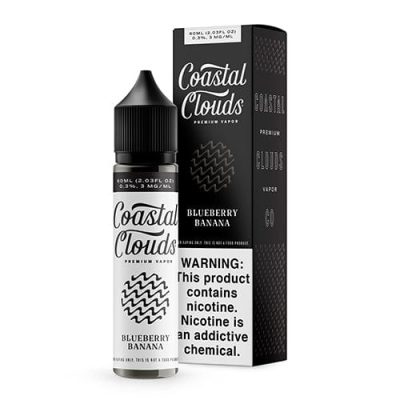 Coastal Clouds Blueberry Banana 60ml Vape Juice