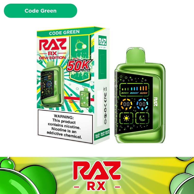 RAZ RX50K Dew Edition Disposable Vape 19ml 5% (50000 Puffs) - product image 5