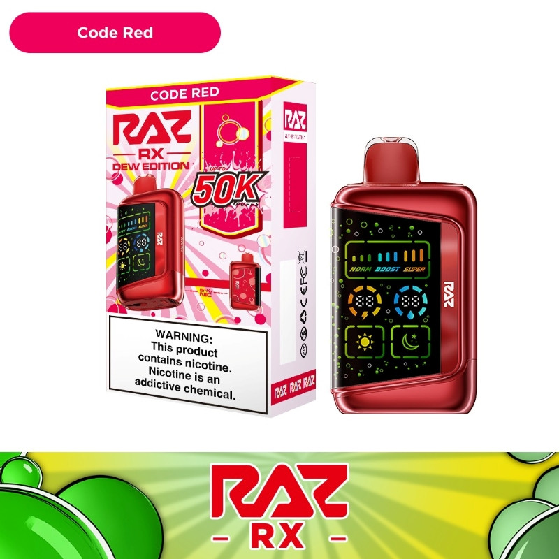 RAZ RX50K Dew Edition Disposable Vape 19ml 5% (50000 Puffs) - product image 3