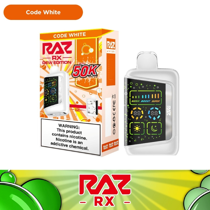 RAZ RX50K Dew Edition Disposable Vape 19ml 5% (50000 Puffs) - product image 2