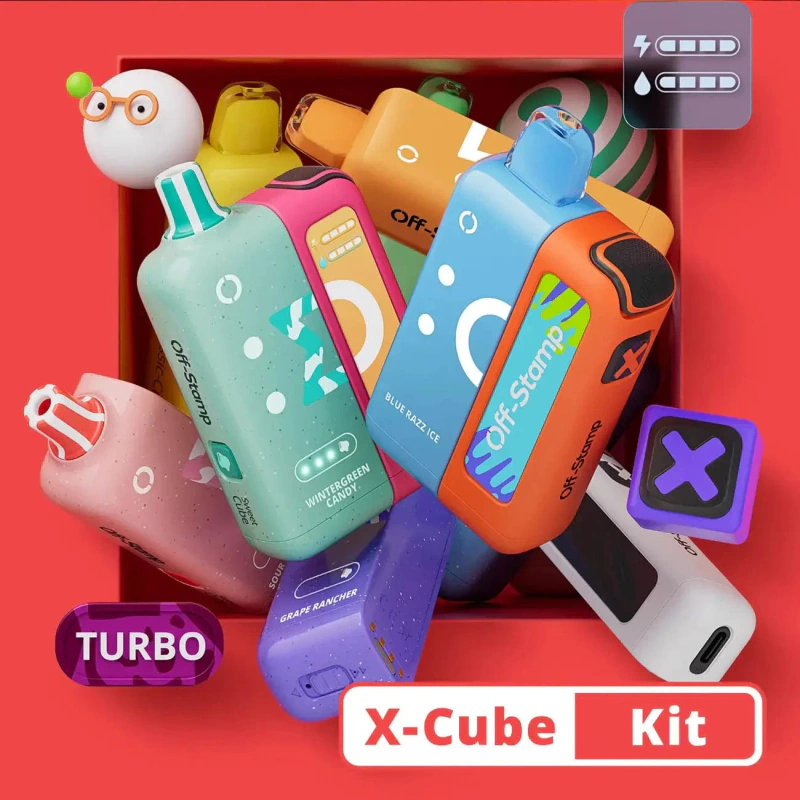 Off-Stamp X-CUBE 25K Disposable Kit (5%, 25000 Puffs) - Image 3