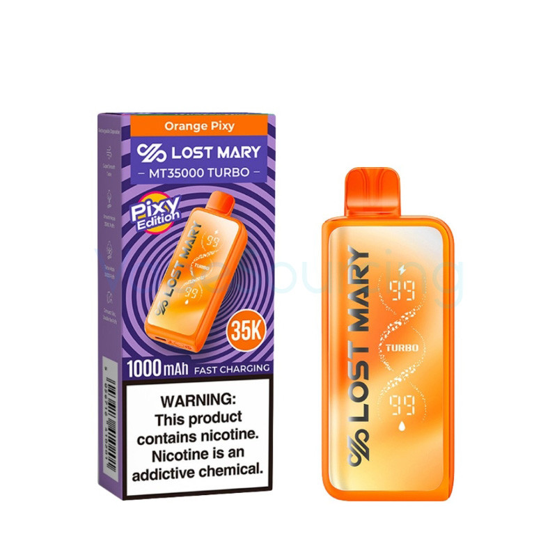 Lost Mary MT35000 Turbo Pixy Edition Disposable Vape 18ml 5% (35000 Puffs) - product image 6