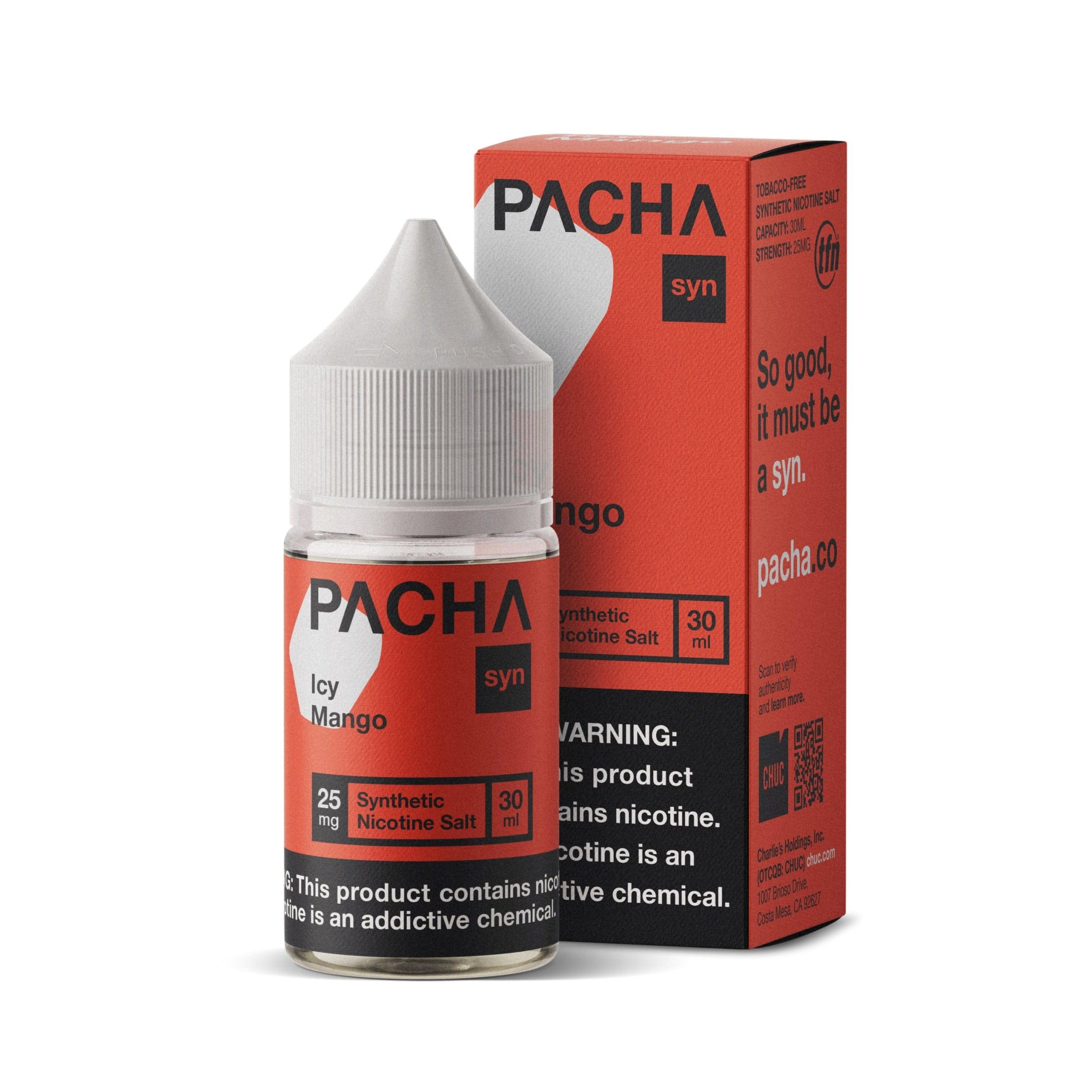 Pacha Syn Icy Mango 30ml Nic Salt Vape Juice – Pachamama