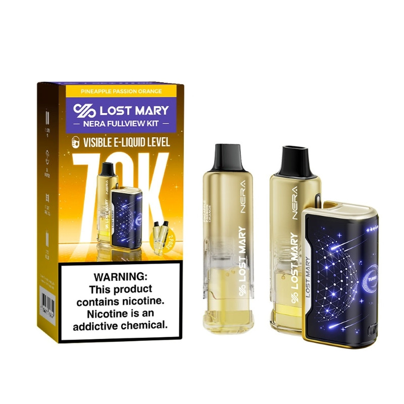 Lost Mary Nera Fullview 70K Disposable Vape Kit 24ml 5% (70000 Puffs) - product image 8