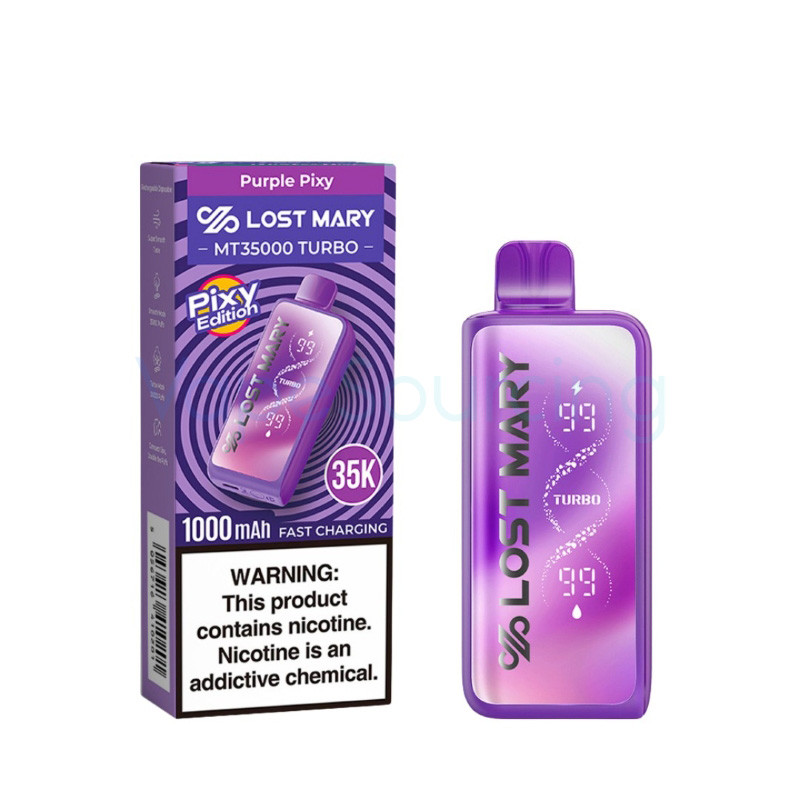Lost Mary MT35000 Turbo Pixy Edition Disposable Vape 18ml 5% (35000 Puffs) - product image 5