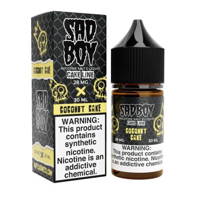 Sadboy Cake Line Coconut Cake 30ml TF Nic Salt Vape Juice
