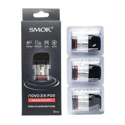 SMOK Novo 2X Replacement Pods (Pack of 3)