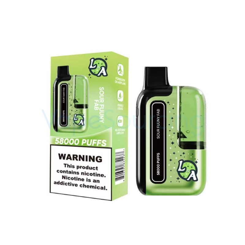 L&A Tank 58K Disposable Vape 20ml 5% (58000 Puffs) - product image 6