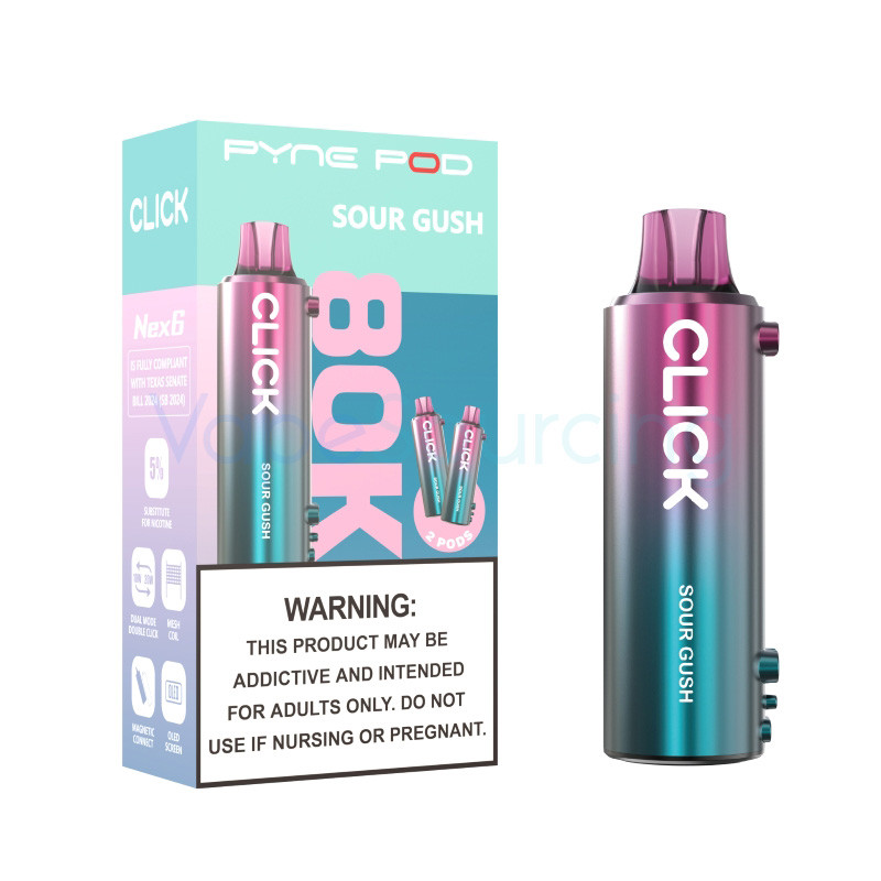 Pyne Pod Click 80K Disposable Pod 5% (2pcs/pack) - product image 7