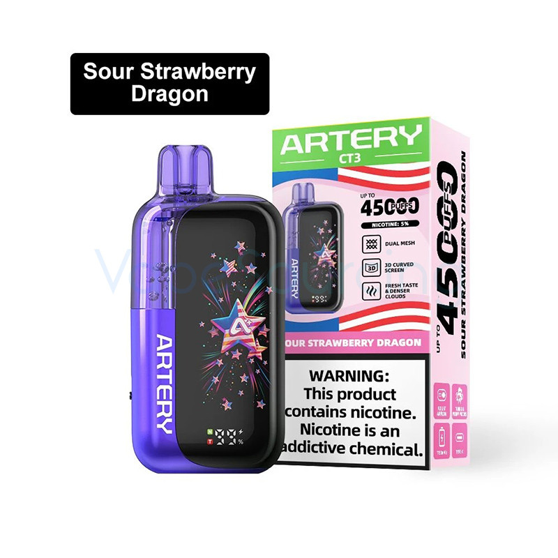 Artery Vapor CT3 45K Disposable Vape 5% - product image 6