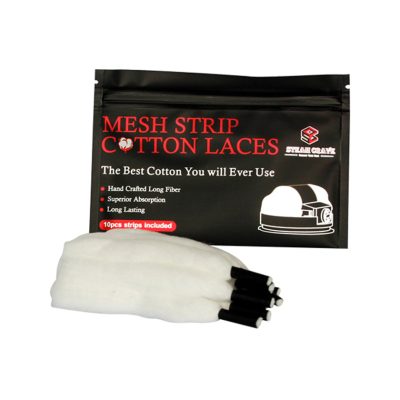 Steam Crave Mesh Strip Cotton Laces (10pcs/pack) Clearance