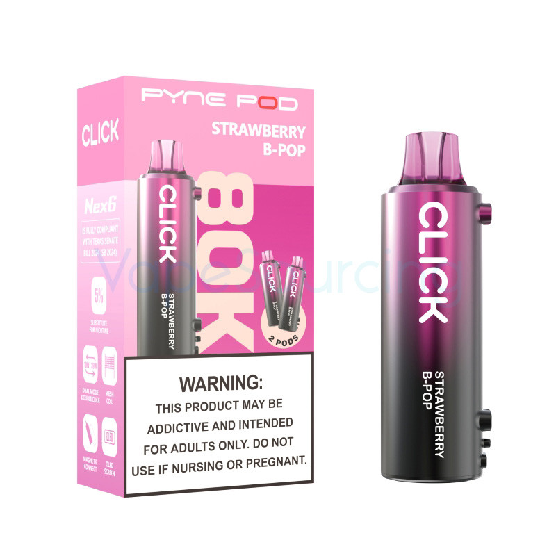 Pyne Pod Click 80K Disposable Pod 5% (2pcs/pack) - product image 6