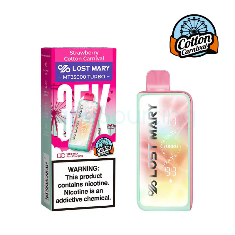 Lost Mary MT35000 Turbo Cotton Carnival Edition Disposable Vape 5% (35000 Puffs) - product image 3