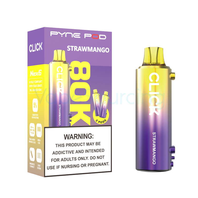 Pyne Pod Click 80K Disposable Pod 5% (2pcs/pack) - product image 5