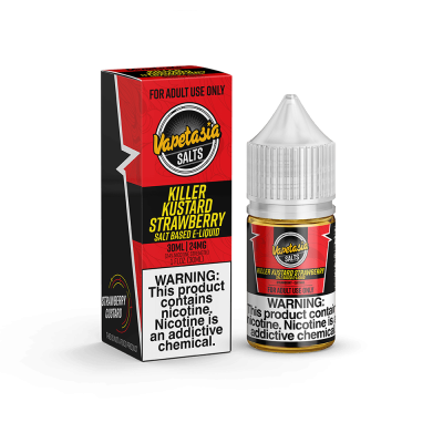 Vapetasia Salts Killer Kustard Strawberry 30ml Nic Salt Vape Juice