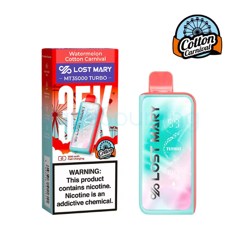 Lost Mary MT35000 Turbo Cotton Carnival Edition Disposable Vape 5% (35000 Puffs) - product image 2