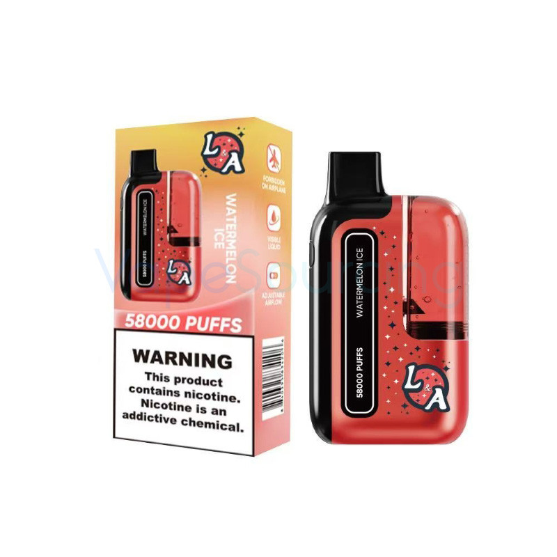 L&A Tank 58K Disposable Vape 20ml 5% (58000 Puffs) - product image 4