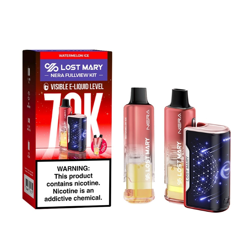Lost Mary Nera Fullview 70K Disposable Vape Kit 24ml 5% (70000 Puffs) - product image 2