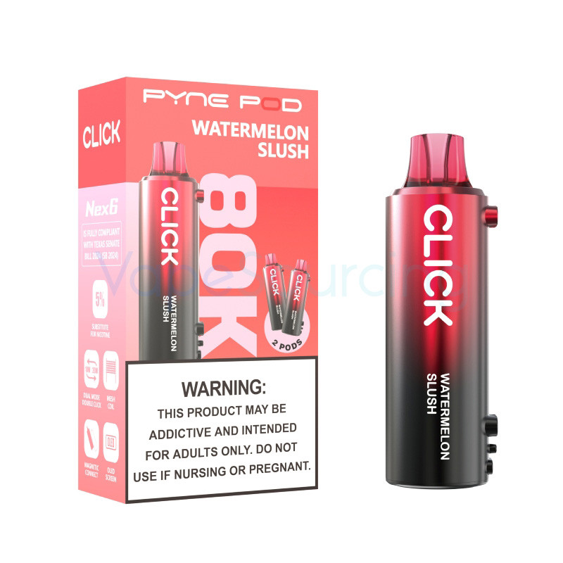 Pyne Pod Click 80K Disposable Pod 5% (2pcs/pack) - product image 3